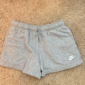 Nike Fleece women’s mid rise shorts - Grey brand new never worn before